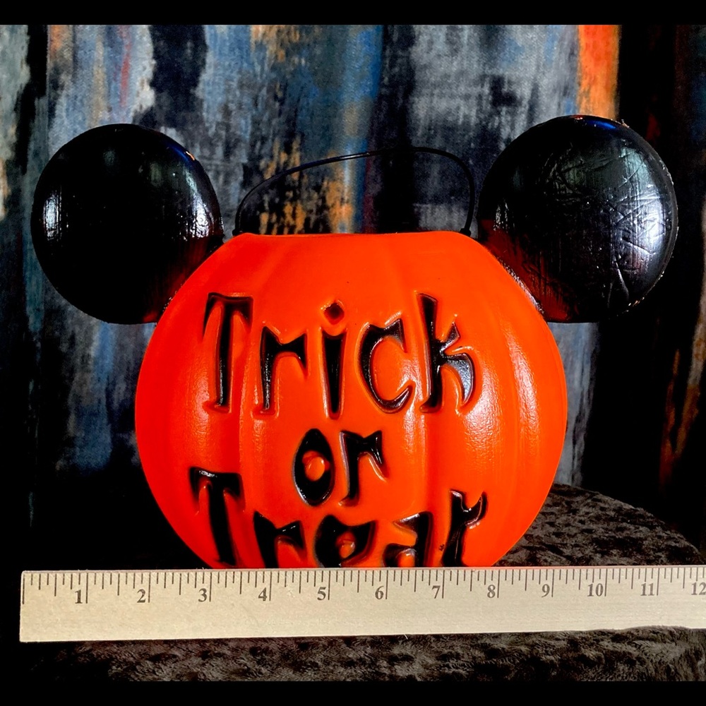 Vintage Mickey Mouse Ears Halloween Blow Mold General Foam Plastics - Picture 9 of 12